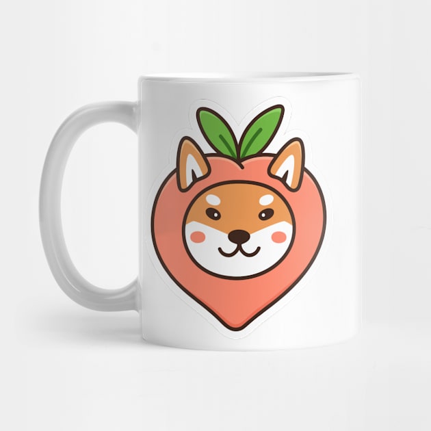 Peach Shiba Inu by Viaire